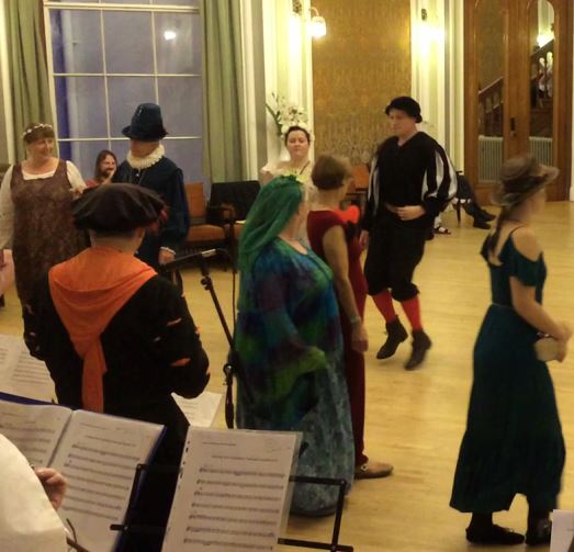 Sidmouth Early Dance Ball - View from Musicians